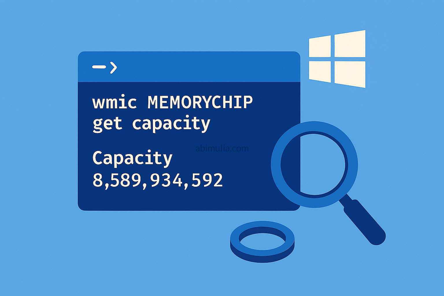Check Memory Chip on Windows